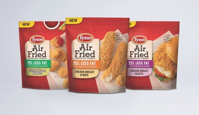 Tyson® Brand announces the new Tyson® Air Fried Chicken, available in three varieties, no air fryer needed.