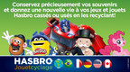 Hasbro Canada annonce son programme de recyclage de jouets et offre un service de recyclage gratuit de nos jeux et de nos jouets