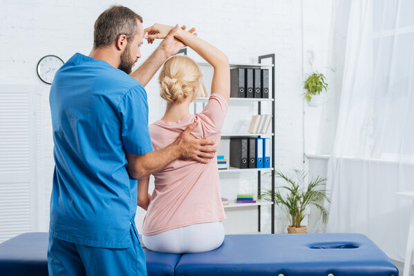 Orthopaedic manual physical therapy is a specialized area of physical therapy practice. Orthopaedic manual physical therapists treat acute and chronic conditions in body regions including the head, neck, back, arms and legs. Treatment may include joint mobilization and manipulation, muscle stretching or passive movements of the affected body area, as well as selected therapeutic exercise and counseling.