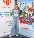Heidi Klum Brings Entertainment Studios' Arctic Dogs Movie Preview to Children's Hospital Los Angeles With Partner Holiday Heroes - in Theaters November 1st