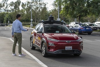 Hyundai, in collaboration with Pony.ai and Via, today unveiled BotRide, a shared, on-demand, autonomous vehicle service operating on public roads. Starting today, a fleet of self-driving Hyundai KONA Electric SUVs will provide a free ride-sharing service to the local community of Irvine, California. BotRide will run from November 4, 2019 through January 31, 2020 as part of the pilot phase of the program.