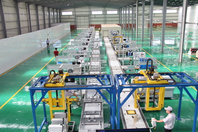 Linha de produção de automação elétrica Oumilo (PRNewsfoto/Hekou District People's Governm)