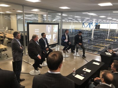 Representatives from Flexential, NVIDIA, NetApp, Trace3, and Mellanox discuss how to accelerate artificial intelligence through the ONTAP AI platform this week in the Flexential Hillsboro data center. ONTAP AI Test Drive is available to select businesses today.