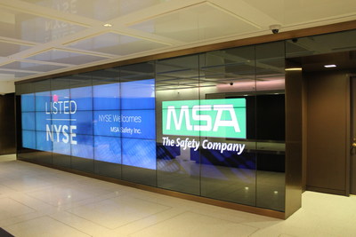 MSA Safety to host Investor Day at the NYSE on Monday, November 11, 2019.