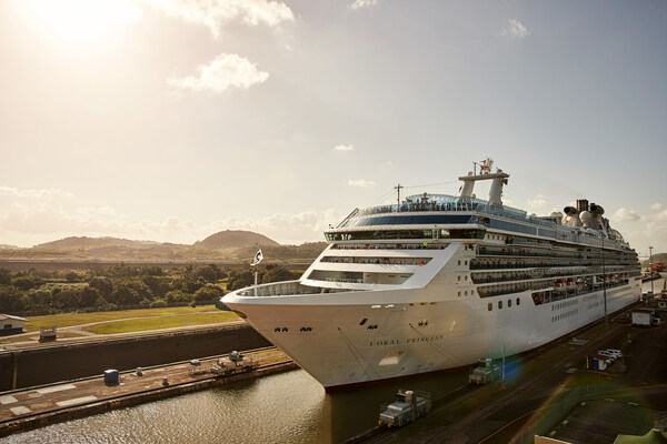 On a cruise through the Panama Canal, passengers marvel at the ingenuity of one of the world's greatest wonders. (Photo courtesy of Princess Cruises)