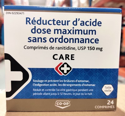 Co-op Care+ (Groupe CNW/Santé Canada)