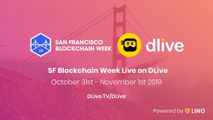 Lino Blockchain-Powered DLive.tv and SF Blockchain Week Form an Exclusive Live-Streaming Partnership