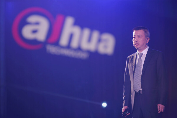 Mr. Ke Li, Dahua VP Giving a Speech