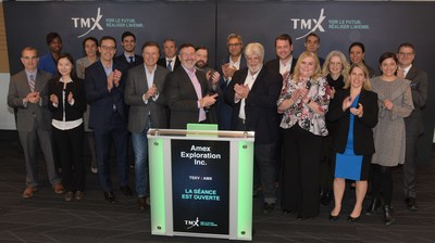 Amex Exploration Inc. Opens the Market (CNW Group/TMX Group Limited)