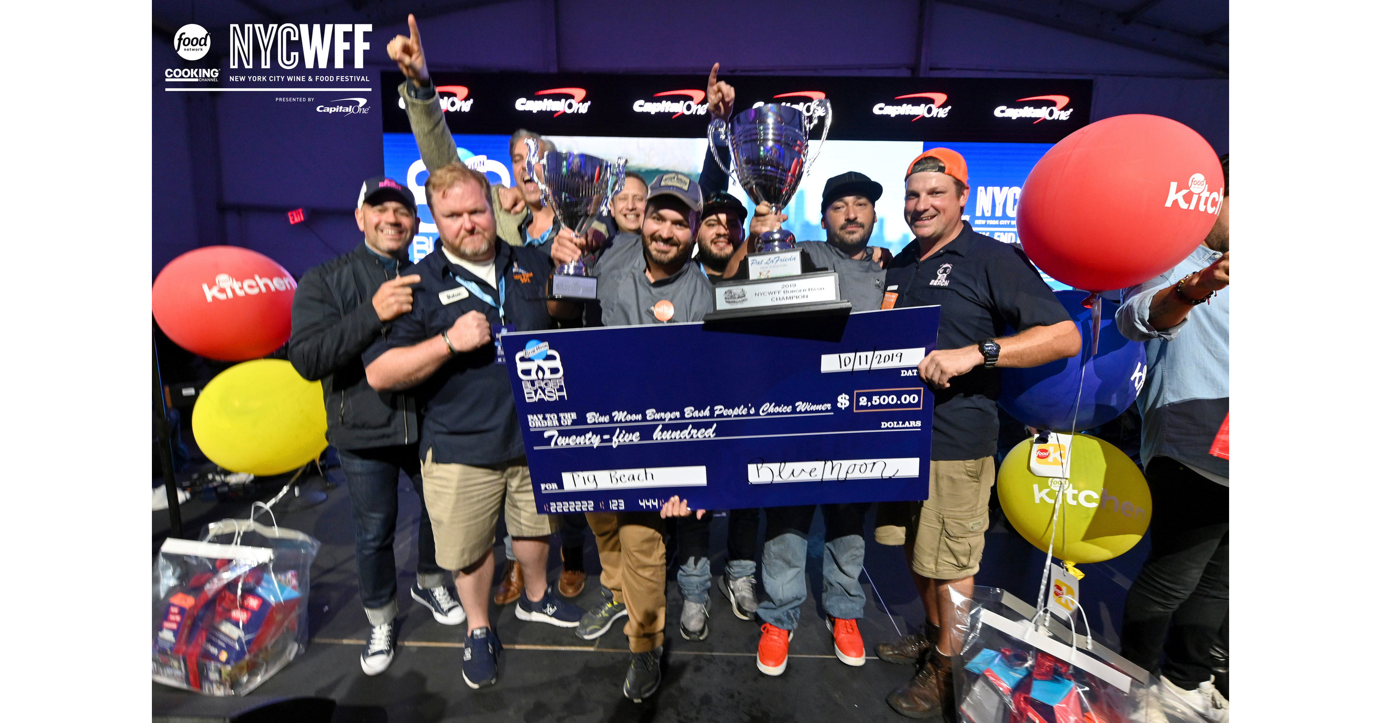 More Than 45 000 Attendees Helped Eat Drink End Hunger At The 2019 Food Network Cooking Channel New York City Wine Food Festival Presented By Capital One