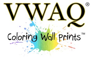 VWAQ® Launches Coloring Wall Prints™ for Kids