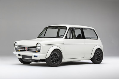 The winner of the first-ever Honda Super Tuner Legends Series was this custom-tuned, 1972 Honda N600, owned by Stephen Mines, powered by Honda VFR 800cc V4 motorcycle engine. (PRNewsfoto/Honda)