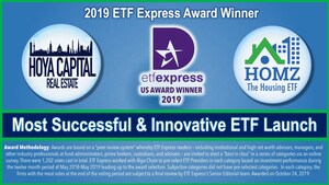 HOMZ Wins Most Successful &amp; Innovative ETF Launch from ETF Express
