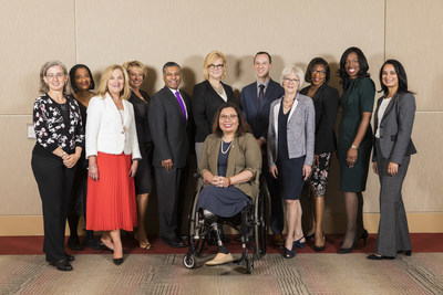 Sen. Tammy Duckworth (center) is joined by Melissa Gonzales, executive vice president of the Americas for Medela LLC (fourth from left), Matt Keppler Regional Director of Advocacy and Government Affairs, March of Dimes (fifth from right), and leading maternal and infant health experts to discuss solutions for maternal and infant mortality rates in the Chicago area. Sen. Tammy Duckworth (center) is joined by Melissa Gonzales, executive vice president of the Americas for Medela LLC (fourth from left), Matt Keppler Regional Director of Advocacy and Government Affairs, March of Dimes (fifth from right), and leading maternal and infant health experts to discuss solutions for maternal and infant mortality rates in the Chicago area.