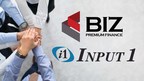 Biz Premium Finance selects Input 1 as an outsourcing partner for its new Premium Finance Business