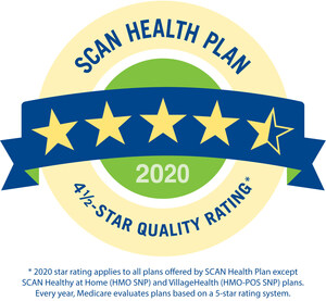 SCAN Health Plan obtiene 4.5 estrellas de CMS por tercer año consecutivo