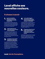 Lancement d'une campagne d'image de marque représentative de son évolution : Laval affiche ses nouvelles couleurs !