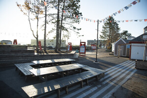 Sobeys Inc. diverts 720,000 plastic bags from the landfill to make waterfront benches and picnic tables for public spaces along Atlantic Canadian shores