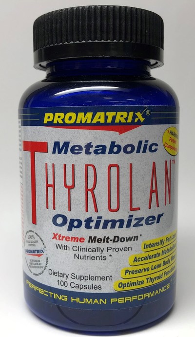 Thyrolan Metabolic Optimizer - Weight loss (CNW Group/Health Canada)