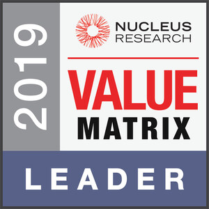 Kinaxis Named a Leader for Third Time in the 2019 Nucleus Research Control Tower Technology Value Matrix