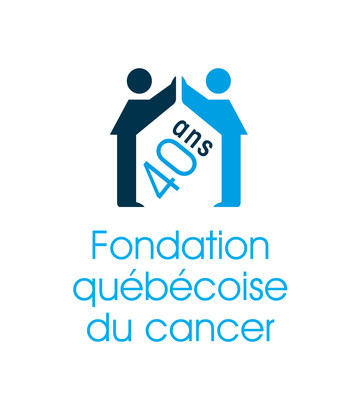 Logo 40 ans - Fondation qubcoise du cancer (Groupe CNW/Fondation qubcoise du cancer)