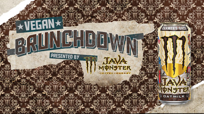 Java Monster is inviting Southern California Monster fans to its ‘Vegan Brunchdown’ Launch Party in Los Angeles.