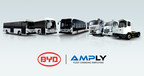 BYD and AMPLY Launch Preferred Partnership For Electric Vehicle Charging Infrastructure and Energy Services