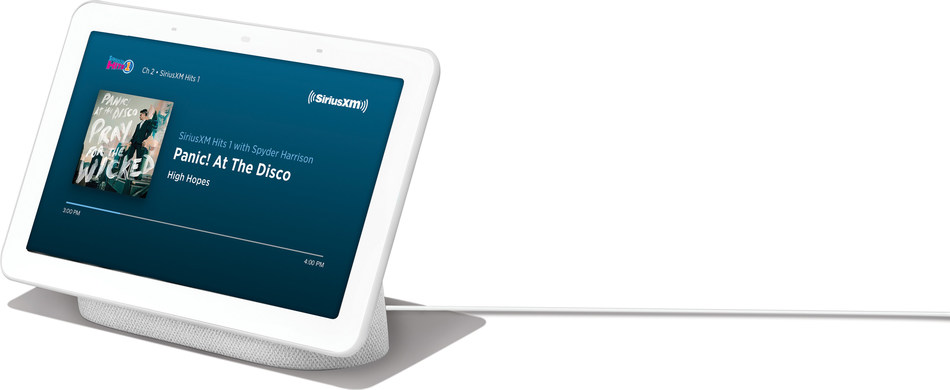 SiriusXM's acclaimed programming, featuring Howard Stern, commercial-free music, plus sports, talk, comedy, news, entertainment and more will be available on Google Assistant enabled devices like Google Nest speakers and displays.