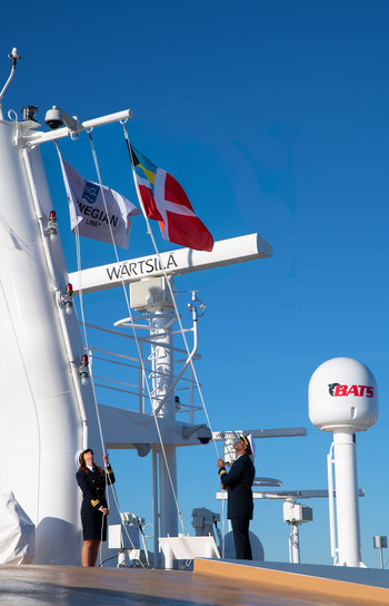 Norwegian Encore joins the Norwegian Cruise Line fleet.