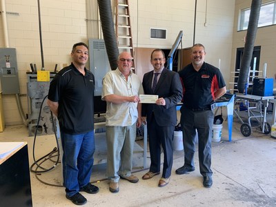 Franklinton High School in Franklinton, NC, received a CenturyLink Teachers and Technology grant for a project titled DesignEdge Skills for Today’s Advanced Manufacturing Workplace.