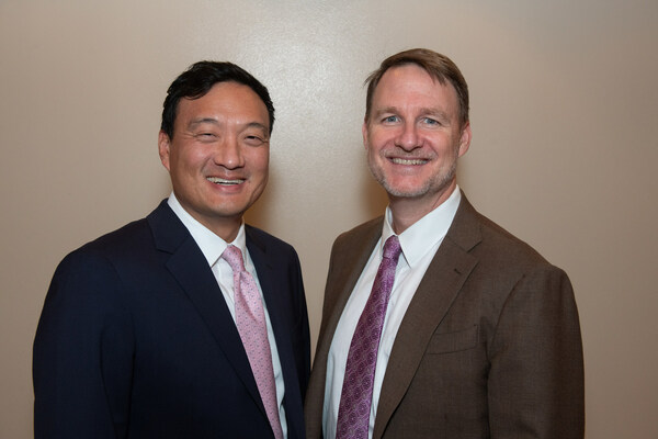 Dr. Steve Lee, Chief of Hand at HSS, and Dr. Ernest Sink, Chief of Hip Preservation Service at HSS.