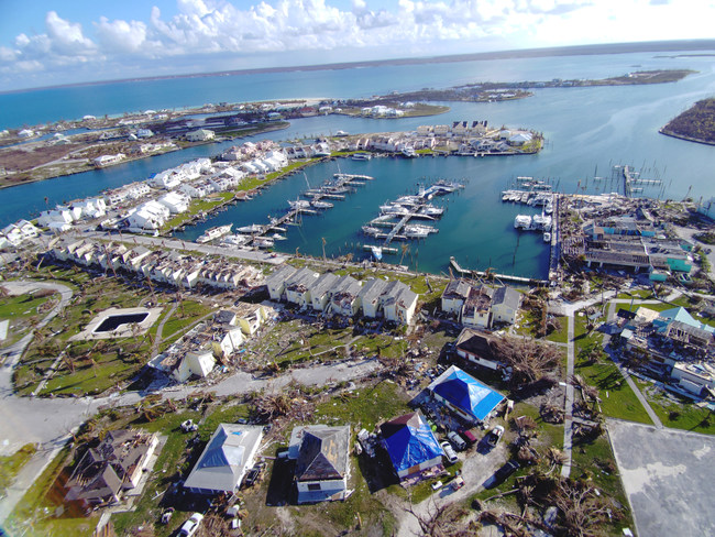The Swift Engineering UAS Team captures images of the rebuilding efforts in seaside communities.
