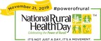 The National Organization of State Offices of Rural Health Invites the Entire Country to Celebrate the Power of Rural for National Rural Health Day 2019