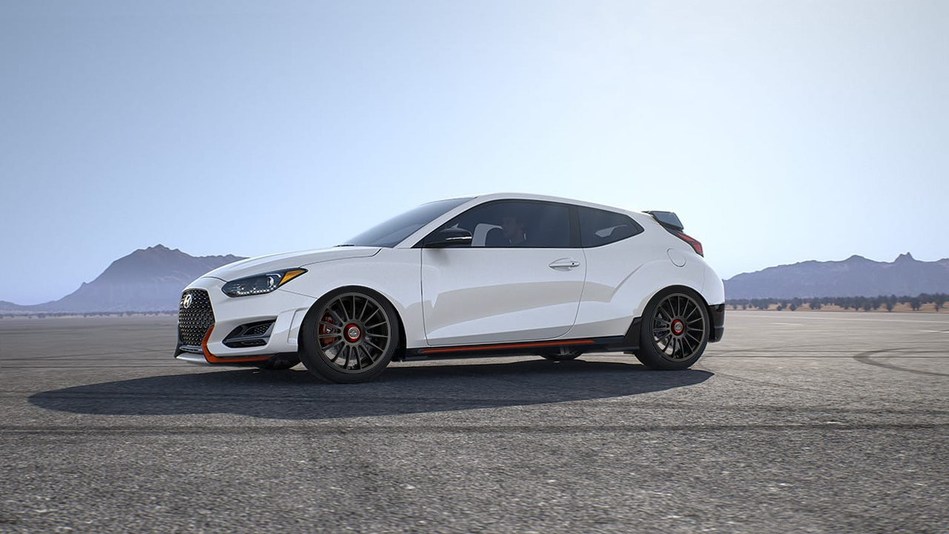 Hyundai Teams with Bisimoto Engineering and Rockstar Performance Garage for 2019 SEMA Show Concepts