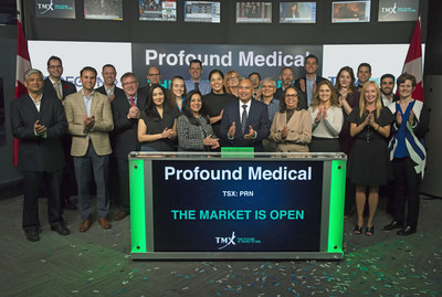 Profound Medical Corp. Opens the Market (CNW Group/TMX Group Limited)
