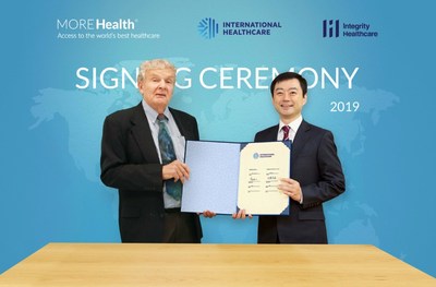 Signing Ceremony for new joint venture International Healthcare formed by MORE Health and Integrity Health