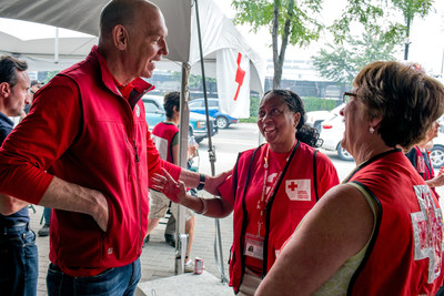 Economical Insurance is proud to renew its national partnership with the Canadian Red Cross to support Canadians affected by severe weather events — bringing its total national contribution to $1,050,000 since 2013. (CNW Group/Economical Insurance)