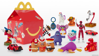 They’re Back! McDonald’s Introduces the Limited-Edition Surprise Happy Meal Featuring Iconic Throwback Toys from the Past 40 Years