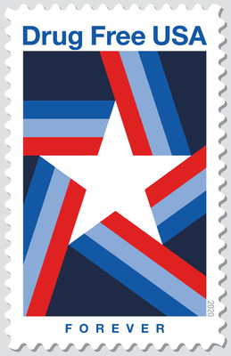 The U.S. Postal Service is issuing the Drug Free USA Forever stamp in October 2020.