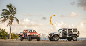 Jeep® presenta los modelos Wrangler y Gladiator 2020 edición especial "Three O Five" en el Salón de Miami