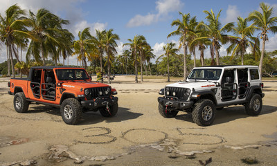 Jeep presenta los modelos Wrangler y Gladiator edición especial “Three O Five” en el Salón de Miami