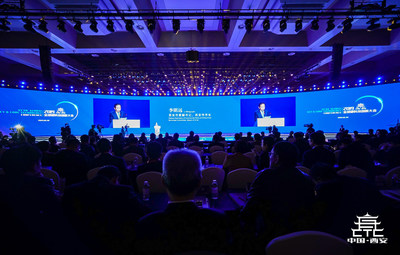 Scene of the 2019 Xi'an Global Key & Core Technology Conference