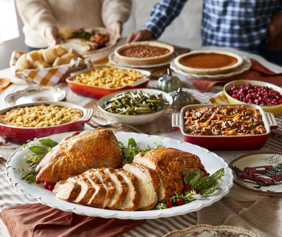 The Heat n’ Serve Holiday Family Meal To-Go can be picked up beginning Saturday, Nov. 23 through Sunday, Dec. 1. The meal can be stored in your refrigerator, baked at home, and goes from oven to table in two hours or less. This hassle-free holiday meal includes two oven-roasted turkey breasts, cornbread dressing, turkey gravy, cranberry relish, a choice of three sides, sweet yeast rolls, along with a pumpkin pie and pecan pie for dessert, all for $124.99.