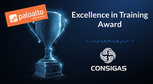 Consigas Awarded the Palo Alto Networks EMEA Excellence in Training Award for 2019