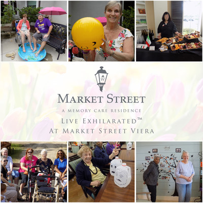 Residents at Market Street Memory Care Residence Viera are pursuing their passions and interests with the launch of Watercrest Senior Living Group's 'Live Exhilarated' program.