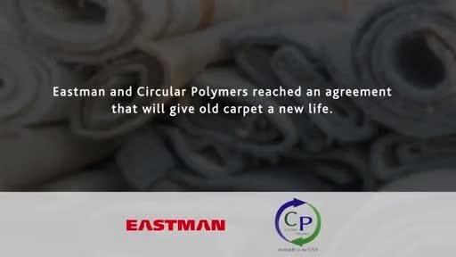 Eastman has partnered with Circular Polymers, a company that reclaims post- consumer waste products for recycling to secure a consistent source of feedstock for carbon renewal technology, an innovative chemical recycling method.
