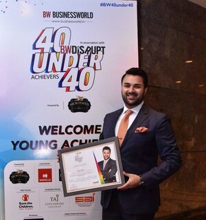 Ryan Pinto, CEO, Ryan Group Awarded Among the Brightest Young Entrepreneur by Businessworld 40 under 40