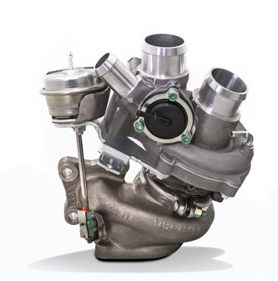 BorgWarner’s upgrade turbocharger for the 3.5-liter EcoBoost® engine in Ford F-150 trucks.