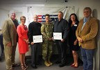 Two Salient CRGT Employees Receive the ESGR Patriot Award for their Outstanding Support for the Army Reserve
