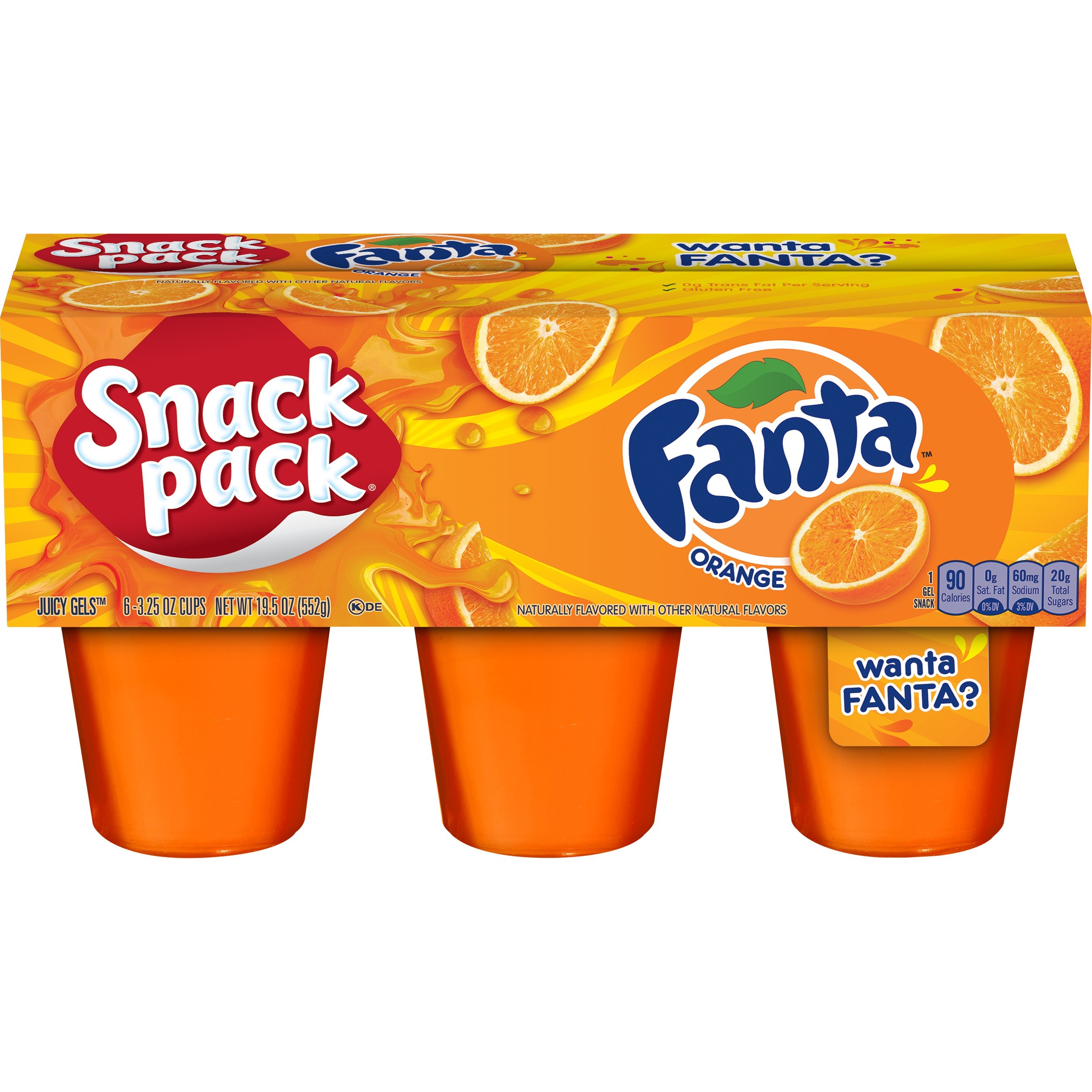 Snack Pack Partners With Fanta On Debut Of Three New Flavored Gels